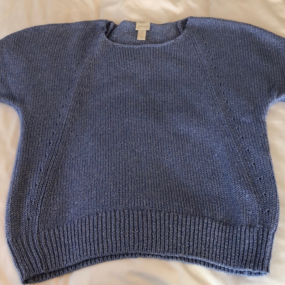 Chico’s Short Sleeved Sweater
